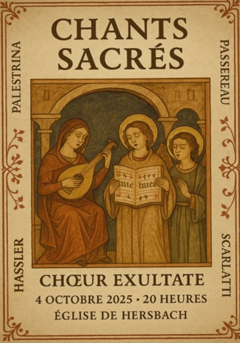 CONCERT DU CHOEUR EXULTATE