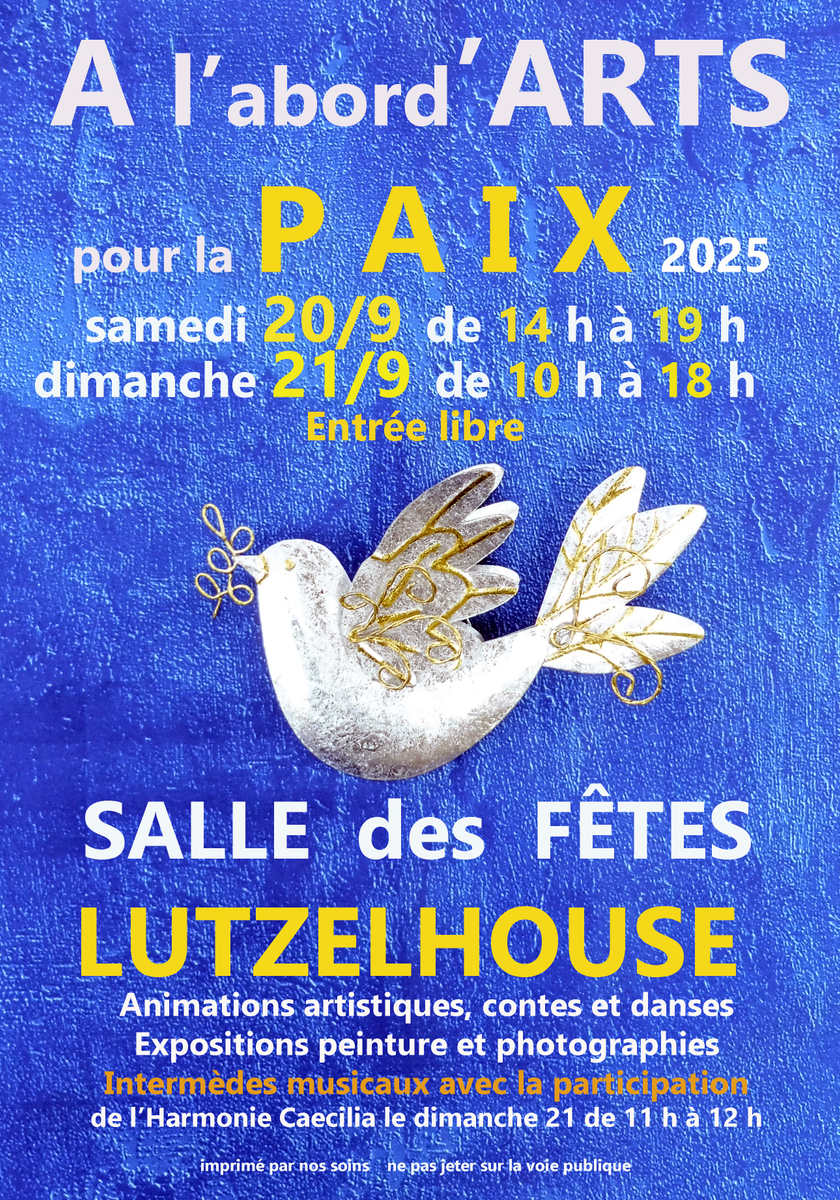 A l'abord'Arts pour la Paix