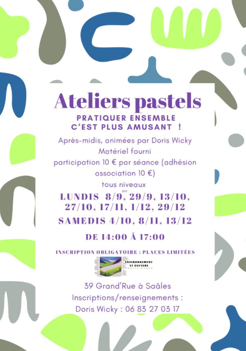 Ateliers pastels