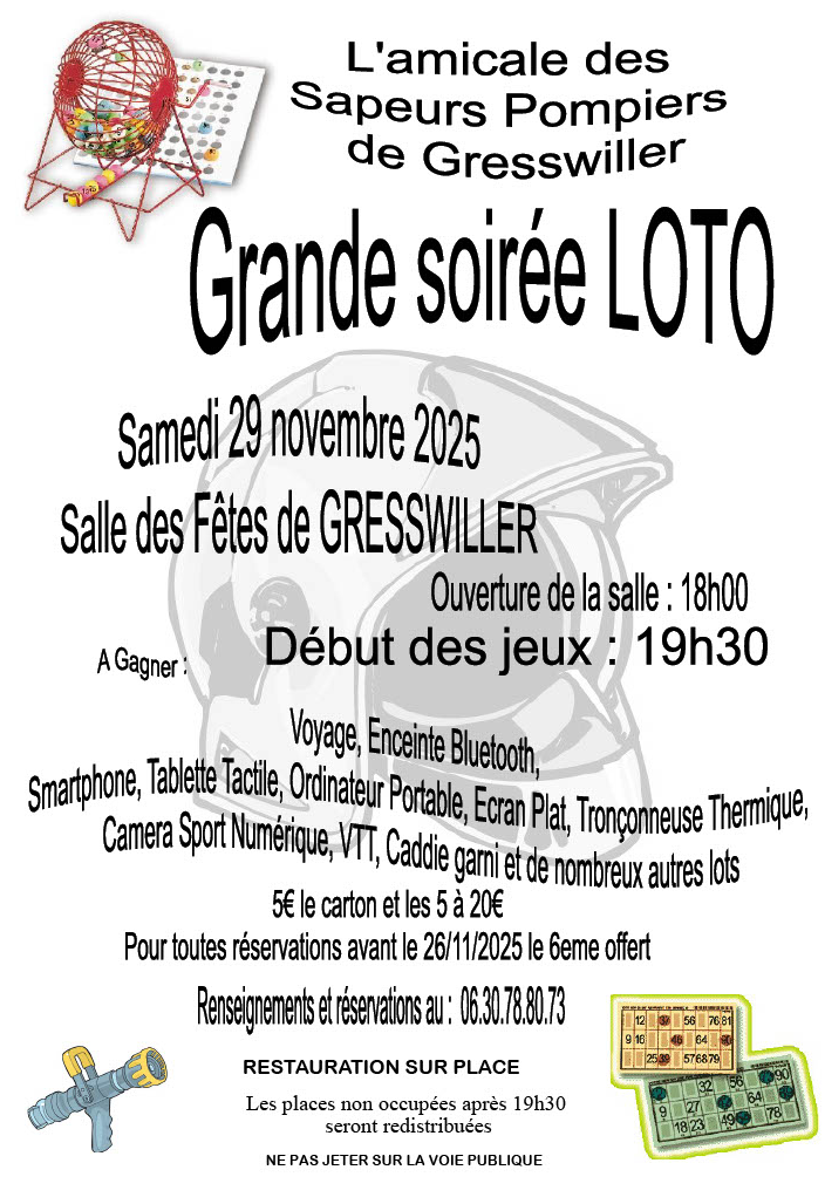 Soirée LOTO