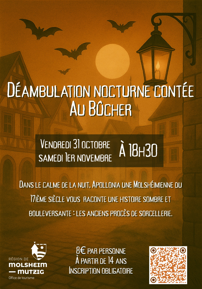 Déambulation nocturne contée "Au bûcher "