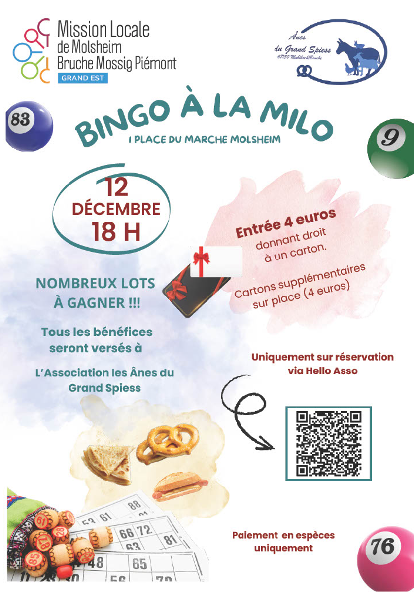 Le Bingo de la Milo