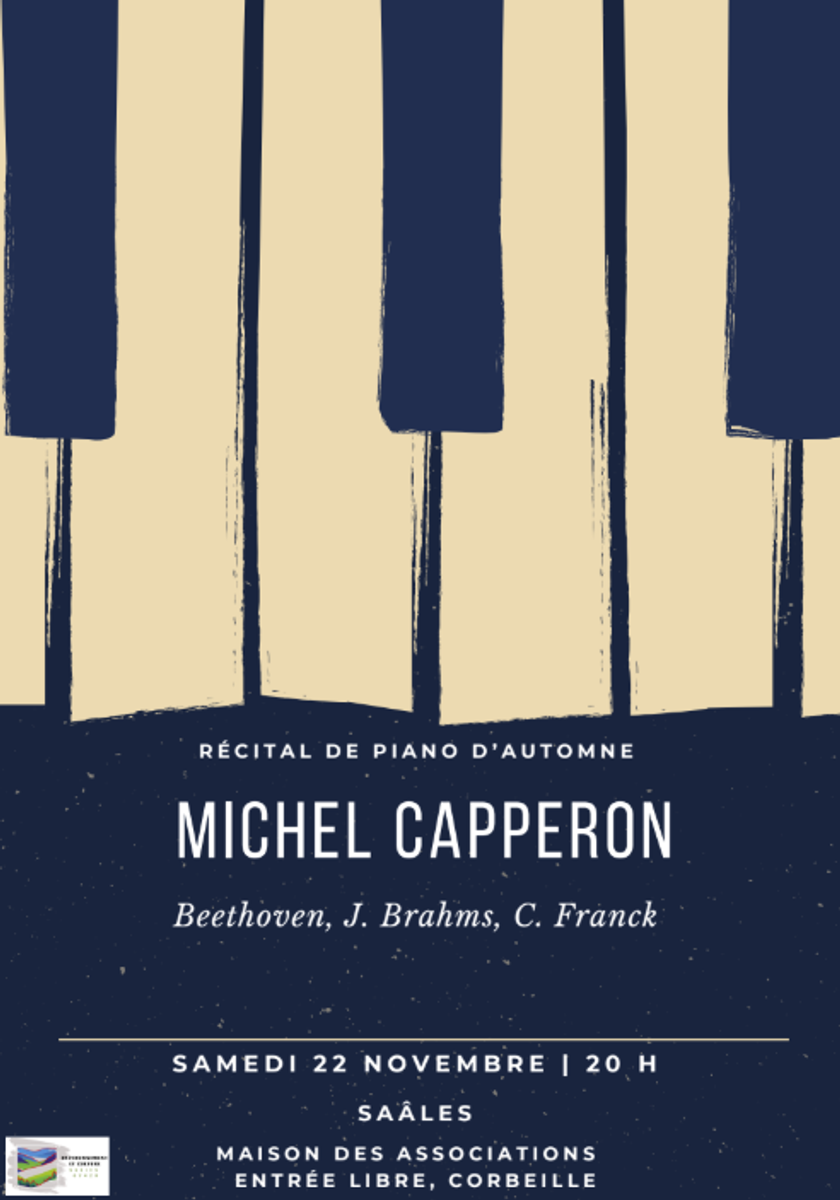 Récital de piano par Michel Capperon