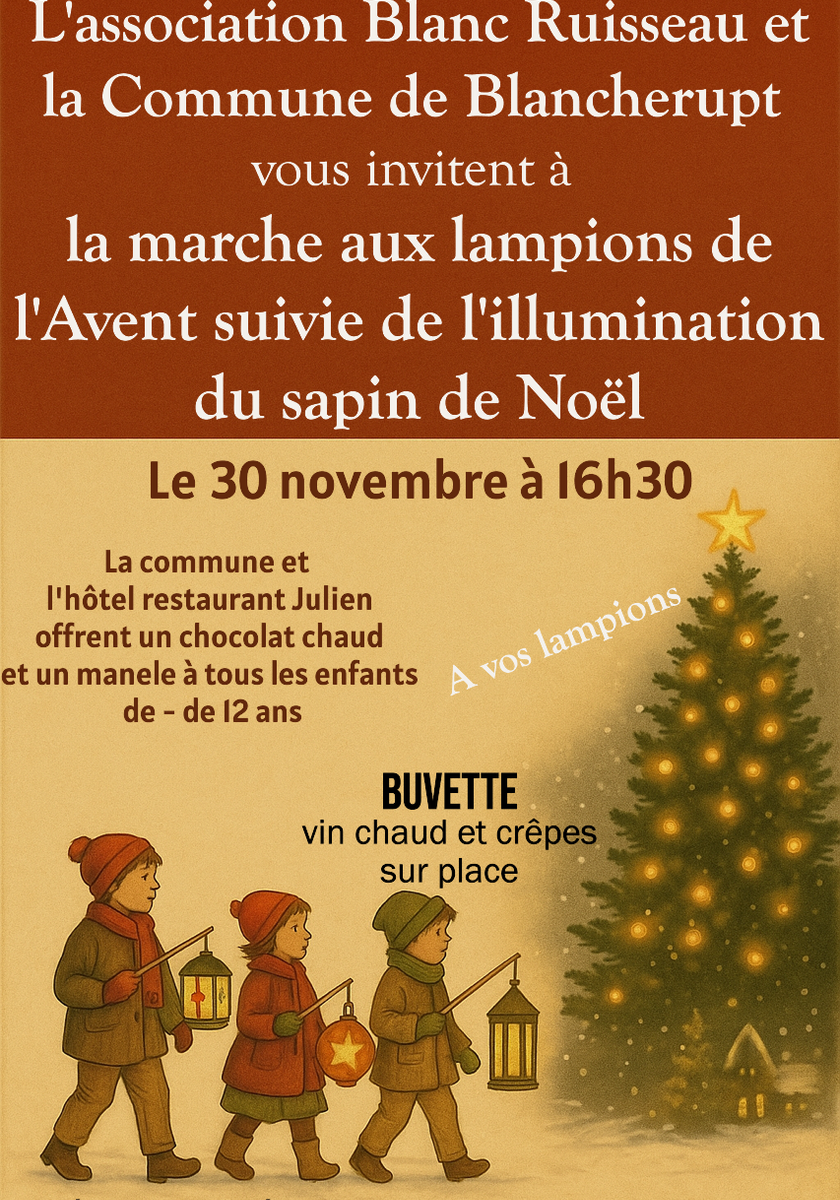 Marché aux lampions de l Avent