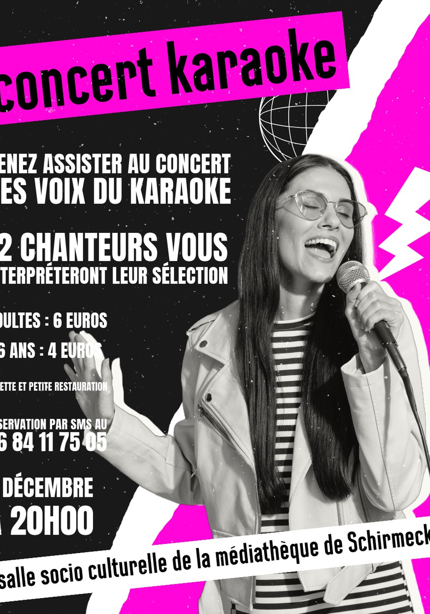 Concert Les Voix du karaoké