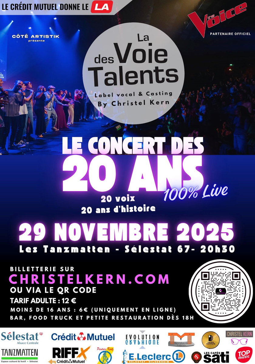 La Voie des Talents - Le concert des 20 ans