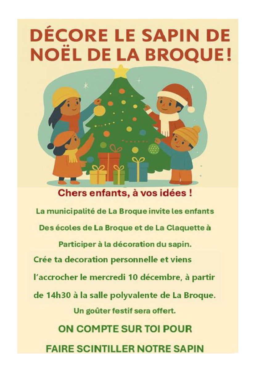 Décorations du grand sapin de Noël 