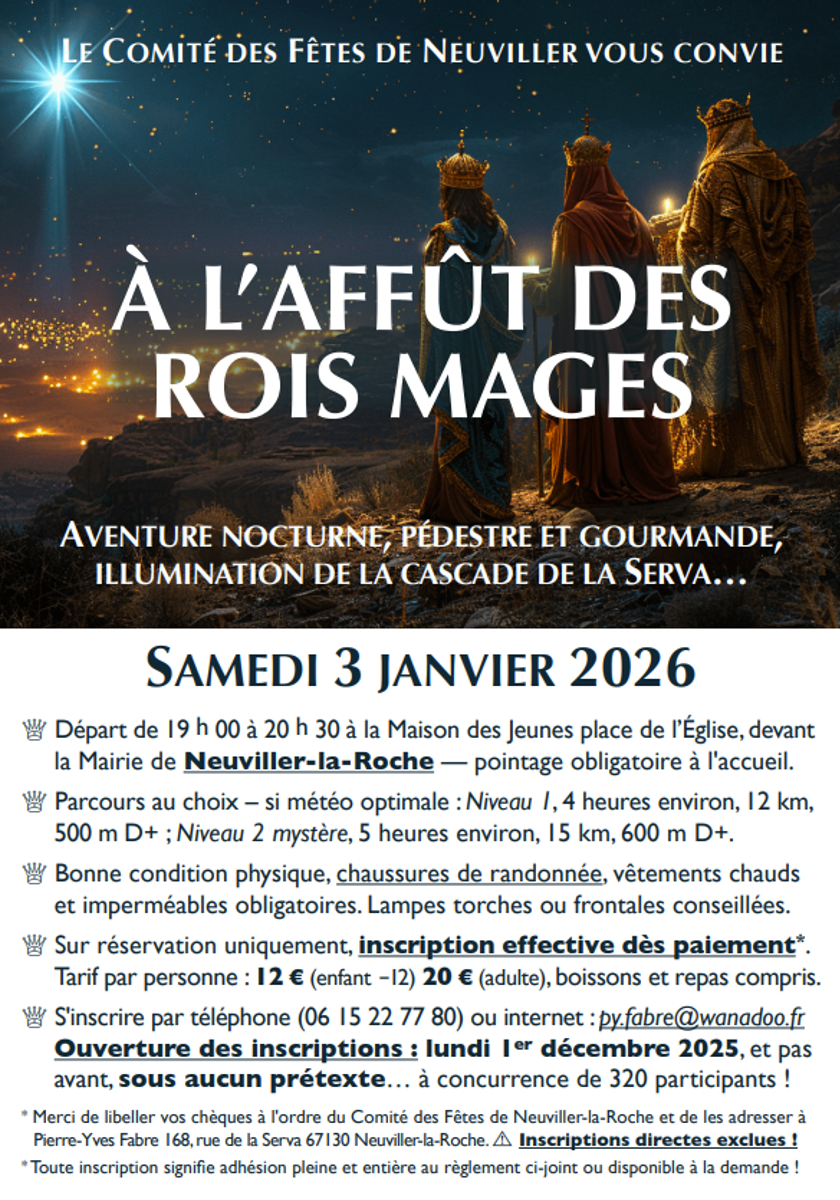 A l'affut des Rois Mages