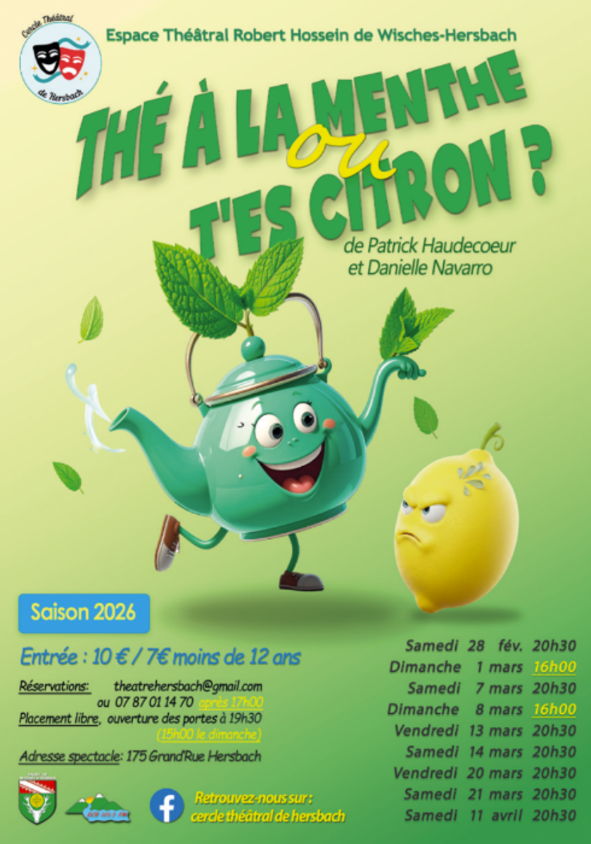  Théâtre Hersbach saison 2026