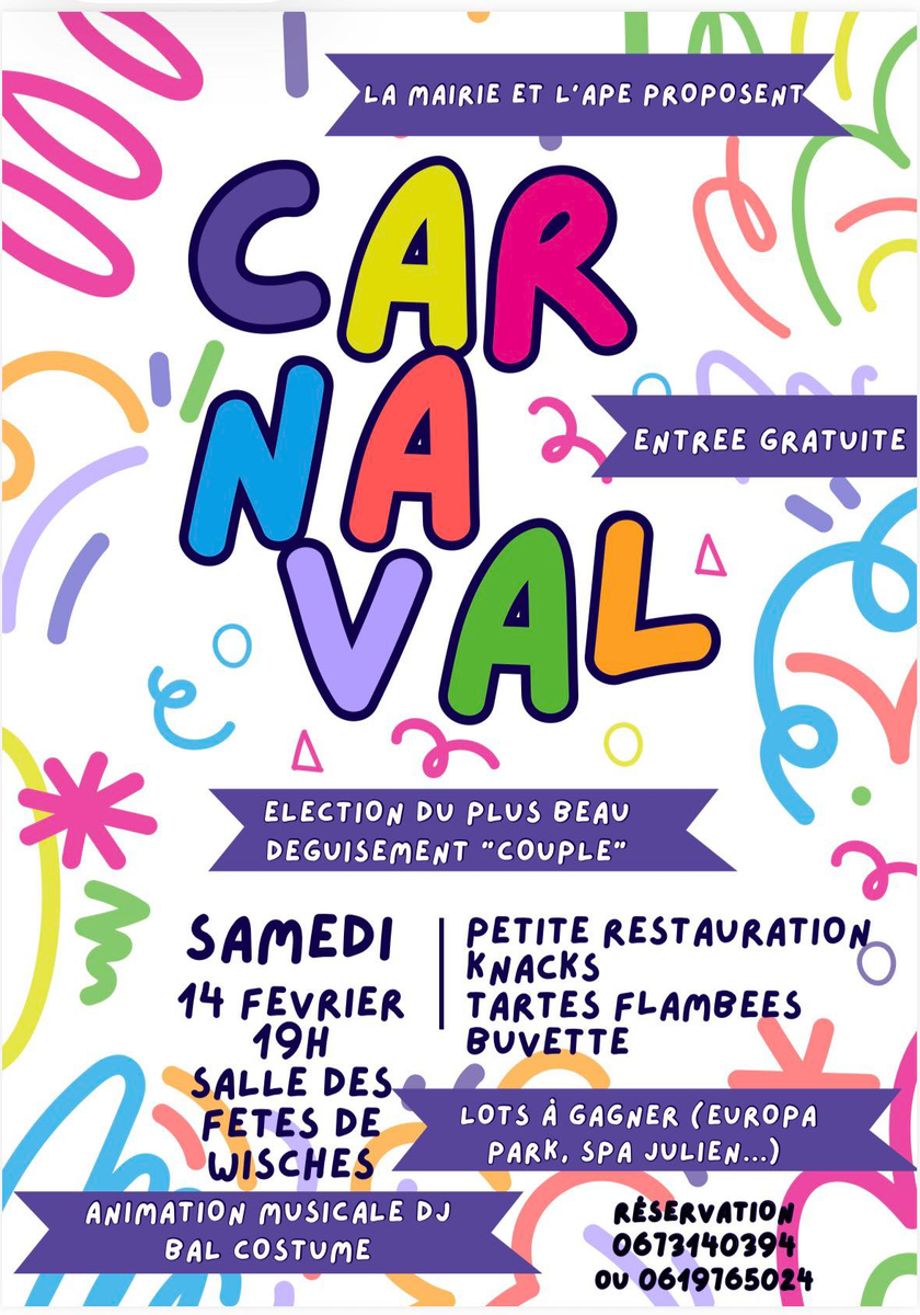 Soirée carnaval