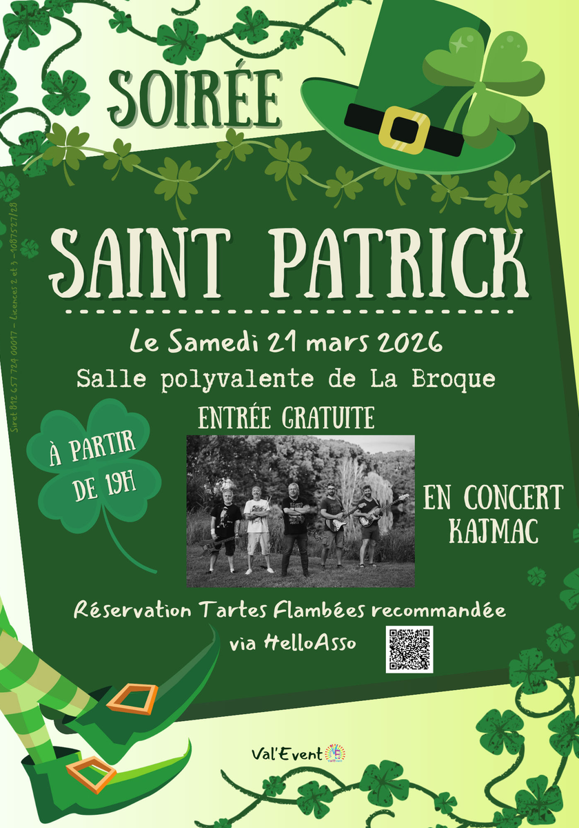 Soirée Saint Patrick