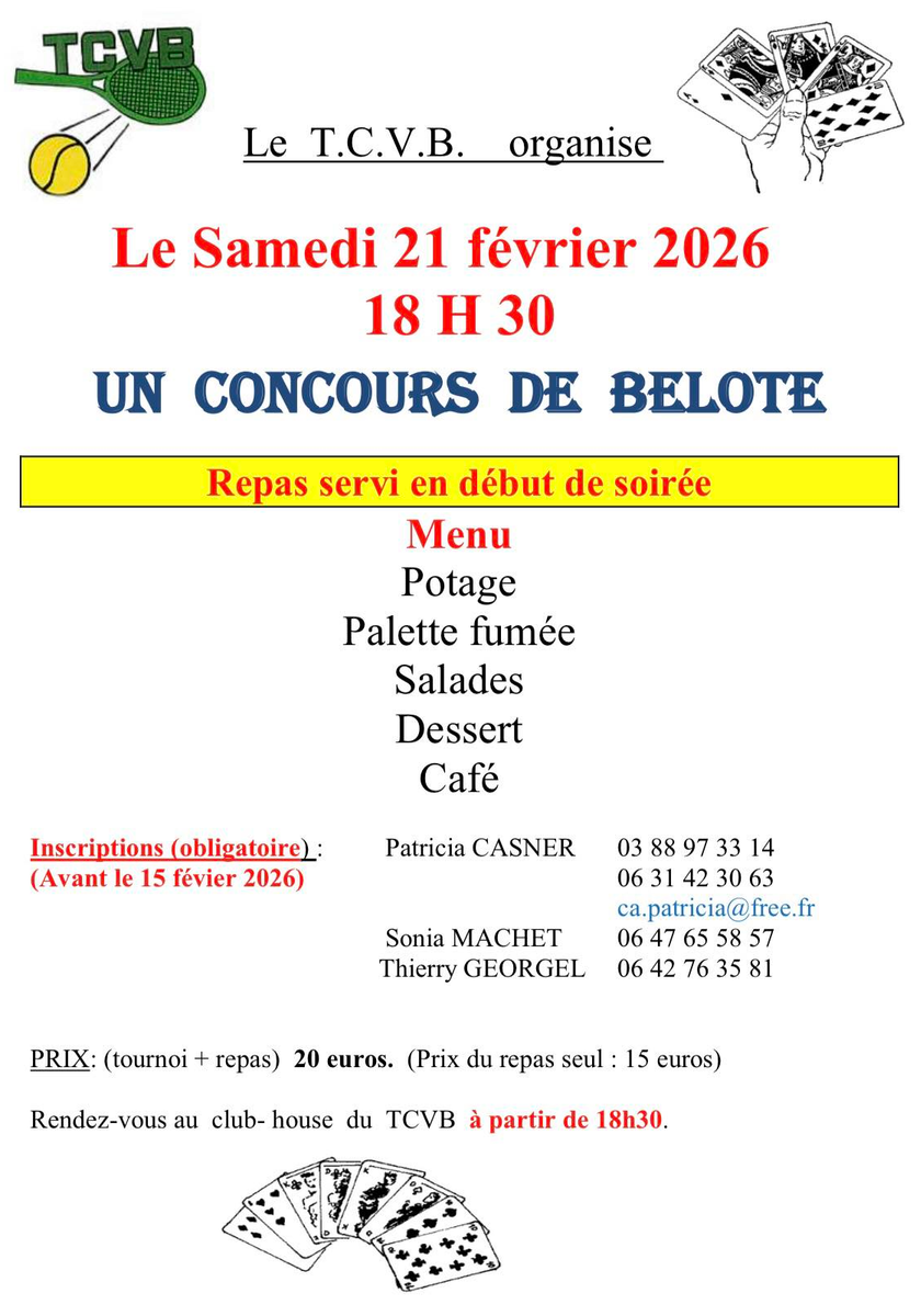 Concours de belote