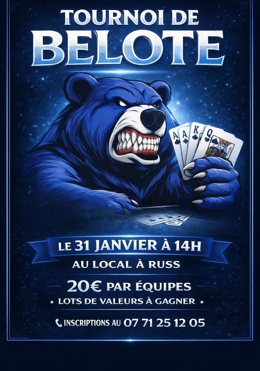 Tournoi de belote