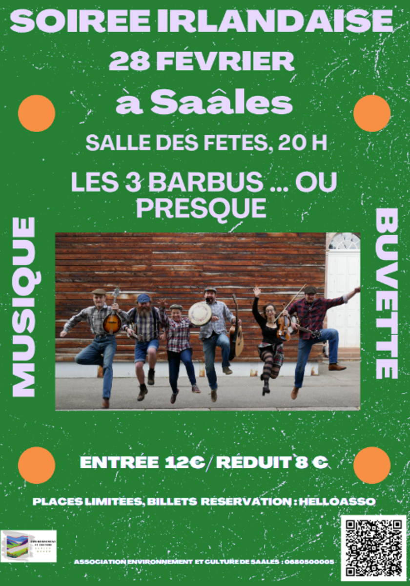  Soirée Irlandaise