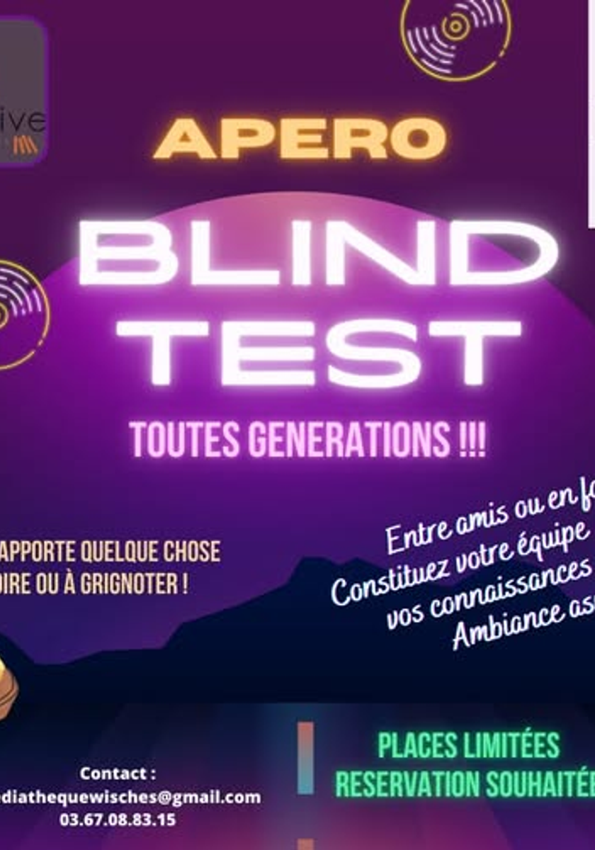 Apéro Blind test 