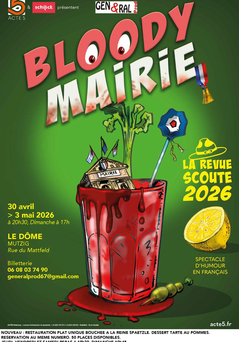  La Revue Scoute 2026 - Bloody Mairie